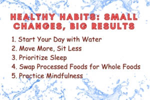 Healthy Habits: Small Changes, Big Results